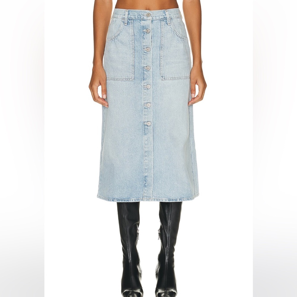 Citizens of Humanity Anouk Premium Denim Skirt Size 27
